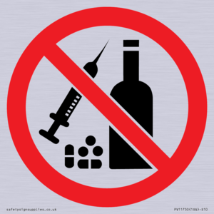 P908 Prohibition: No alcohol or drugs